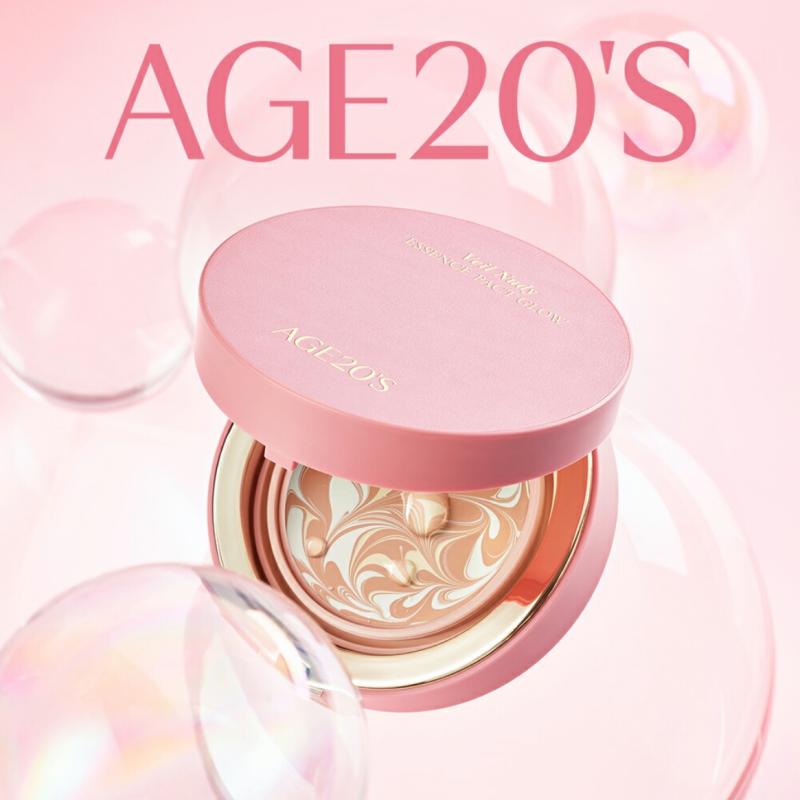 AGE20’s - Phấn phủ Veil Nude Essence Pact Glow [Độc quyền tại Nhật]