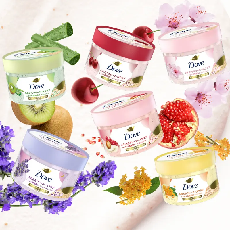 DOVE - Kem tẩy tế bào chết toàn thân (các loại)