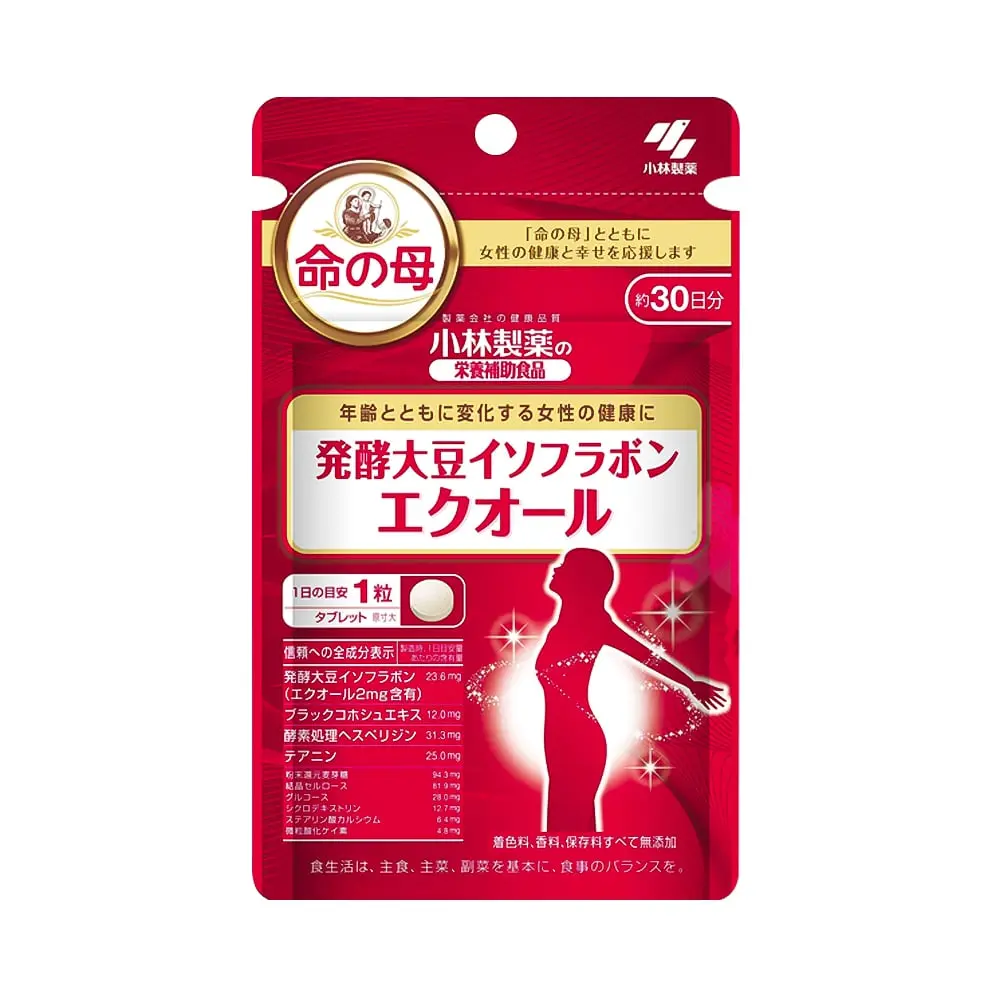 KOBAYASHI - Viên uống cân bằng nội tiết tố Kobayashi Isoflavone Equol