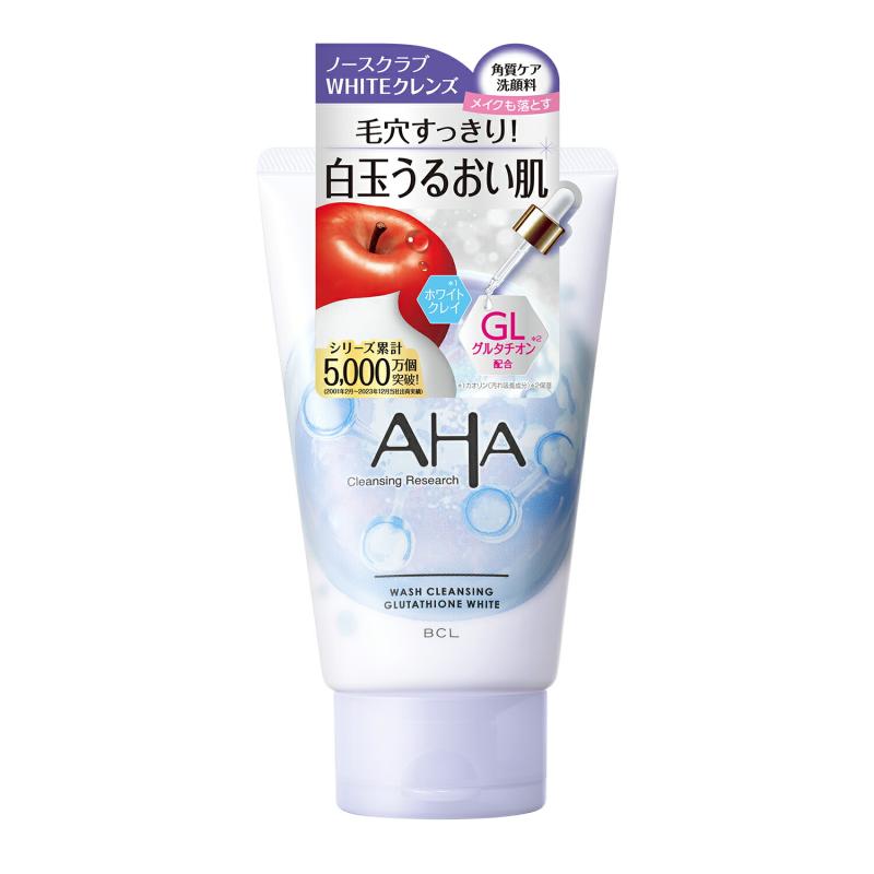 Sữa rửa mặt AHA se khít lỗ chân lông, dưỡng sáng da Wash Cleansing Glutathione White
