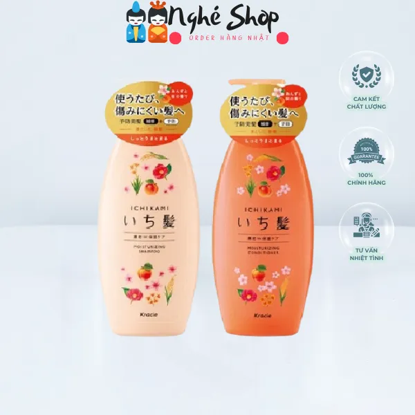 Cặp gội xả Ichikami cam
