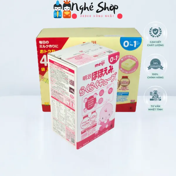 MEIJI - Sữa cho bé từ 1-3 tuổi hộp 16 thanh