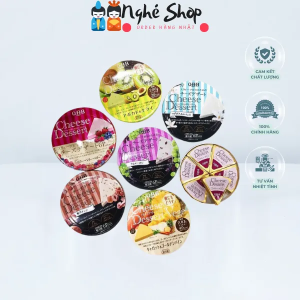 QBB- Phô mai Chesse Dessert các vị