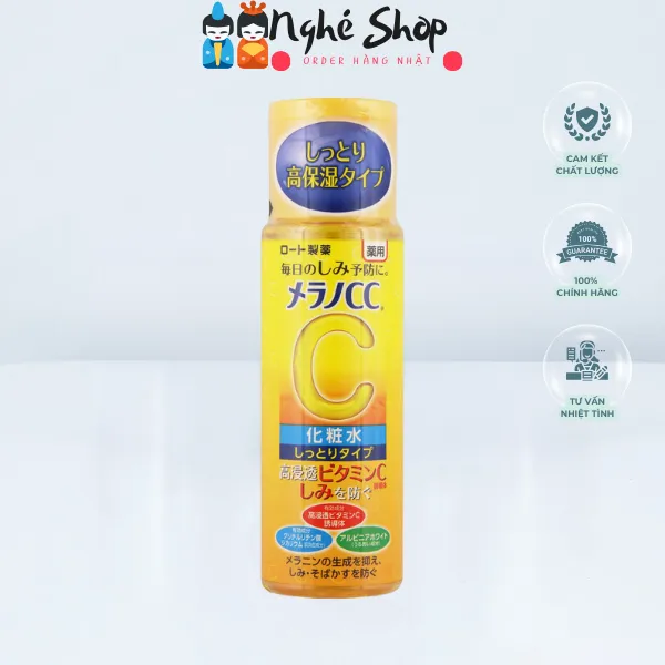 ROHTO- Nước hoa hồng Mentholatum Melano CC
