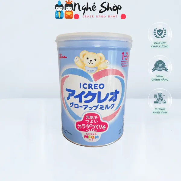Sữa ICREO cho trẻ từ 1-3 tuổi