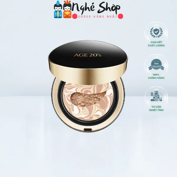 AGE20's - Phấn tươi che khuyết điểm Age20’s Signature Essence Cover Pact SPF50+/PA++++