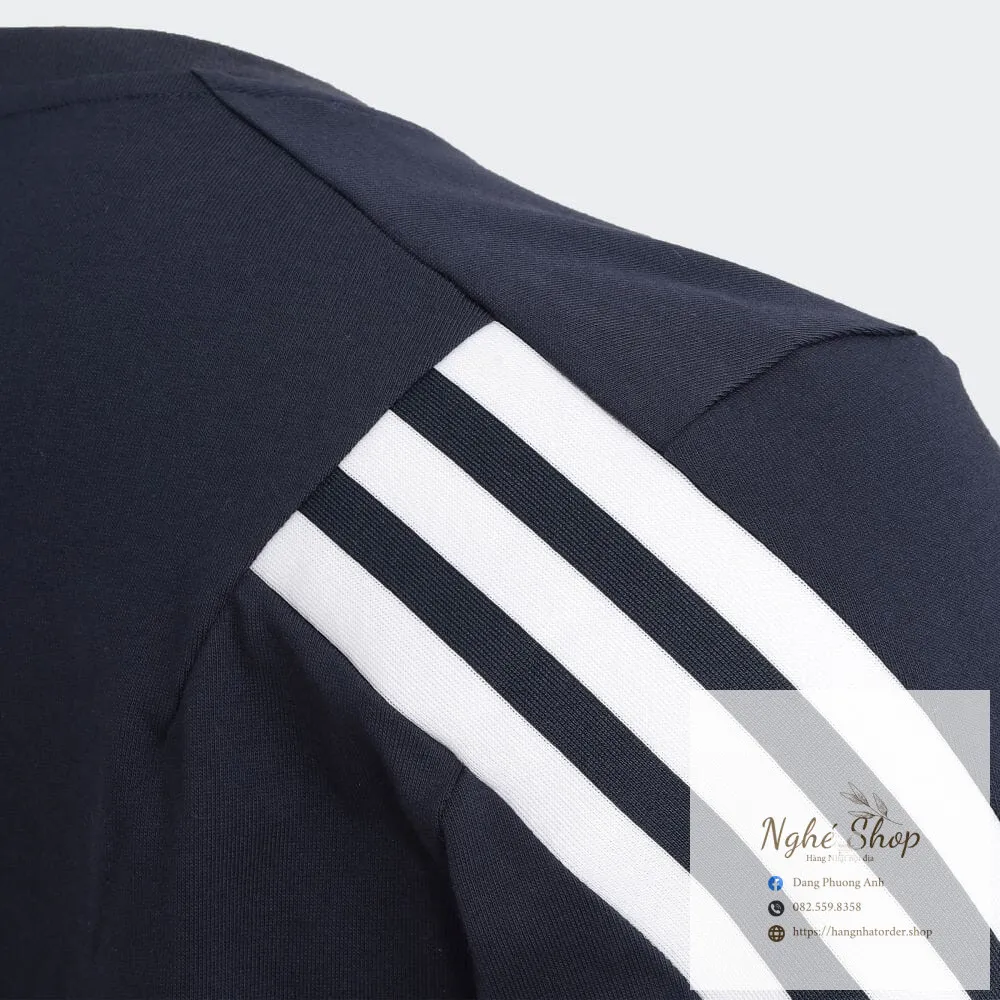 ADIDAS - Áo thun nam ADIDAS  Sportswear xanh dương H39793