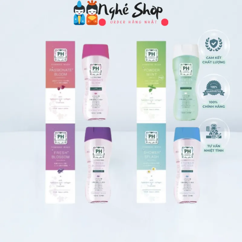 PH Japan-Dung Dịch Vệ Sinh Phụ Nữ PH Japan Premium Feminine Wash 150mL