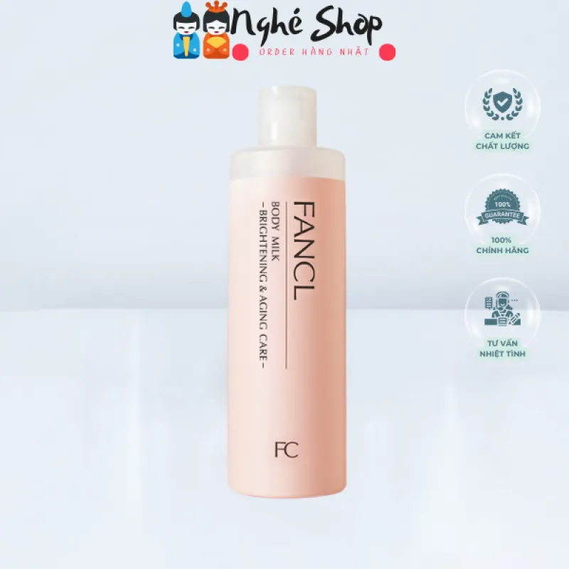 FANCL - Sữa dưỡng thể trắng da, chăm sóc lão hóa FANCL BODY MILK