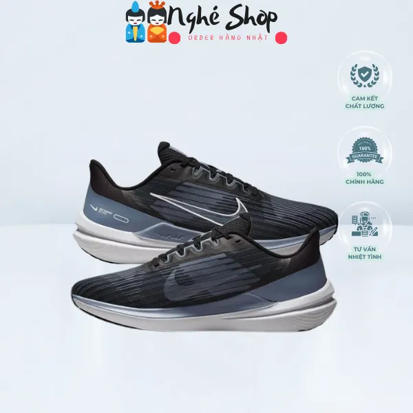 NIKE - Giày chạy nam Nike Air Winflow 9 dd6203-008