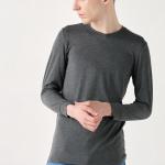 UNIQLO - Heattech áo giữ nhiệt cổ tròn cho nam