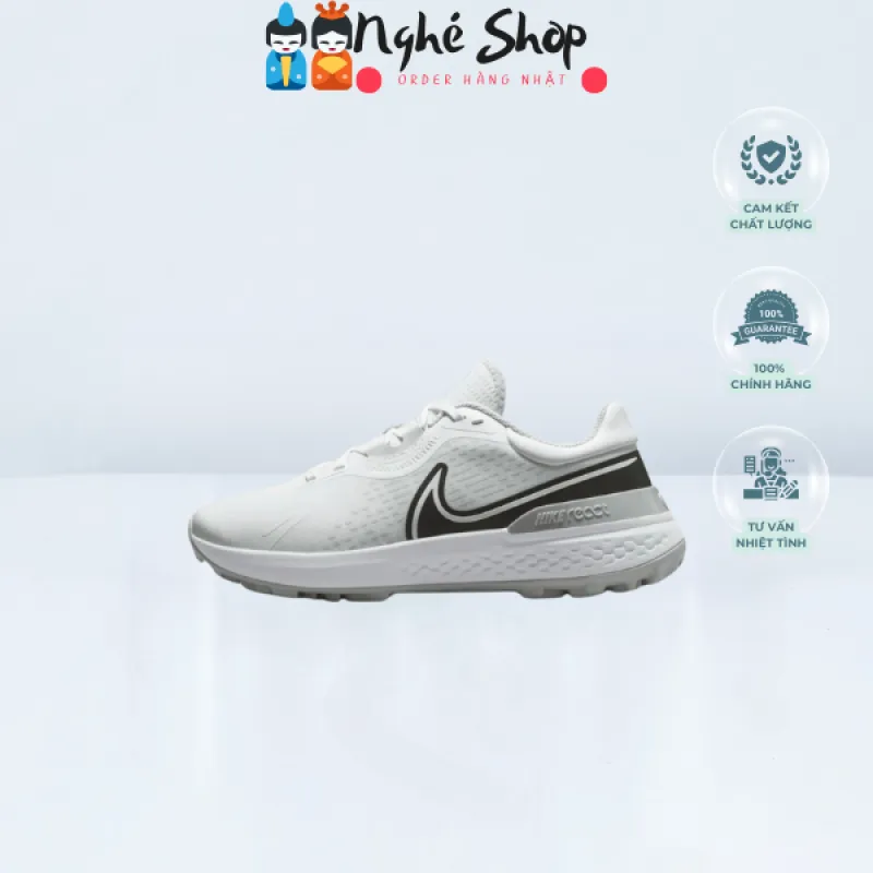 NIKE - Giầy Golf nam NIKE Infinity Pro 2 Wide Off DM8449-101 Size 28cm
