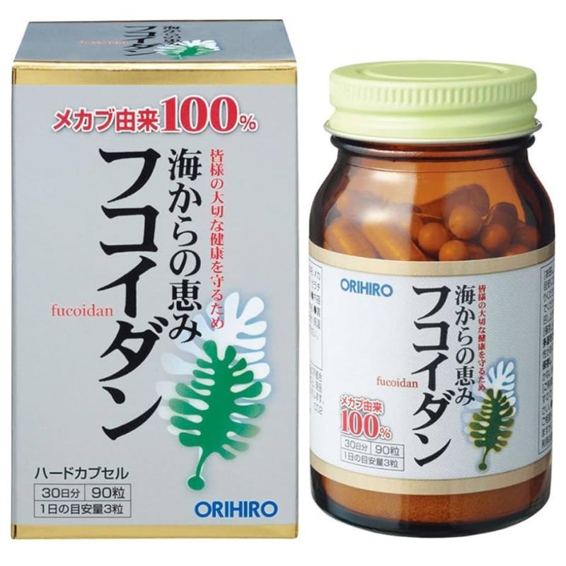 ORIHIRO - Viên uống hỗ trợ tăng cường sức khoẻ, nâng cao đề kháng Fucoidan
