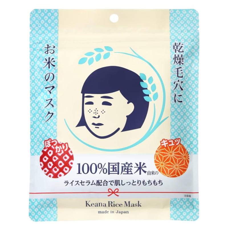 Mặt nạ gạo Keana Nadeshiko giúp làm mịn lỗ chân lông và săn chắc da