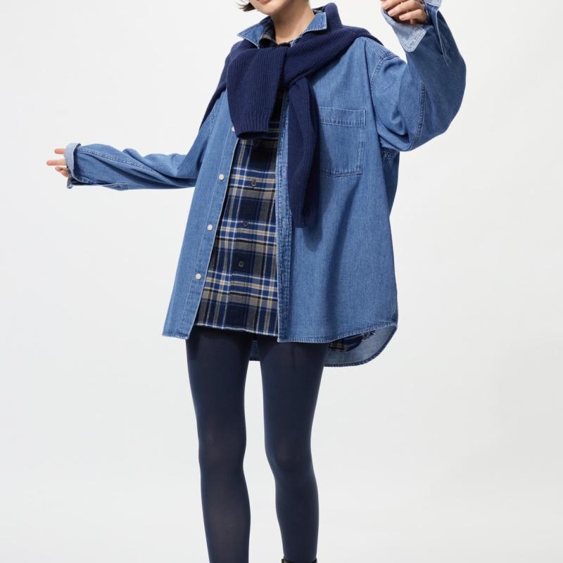 UNIQLO - Quần tất giữ nhiệt len dệt kim