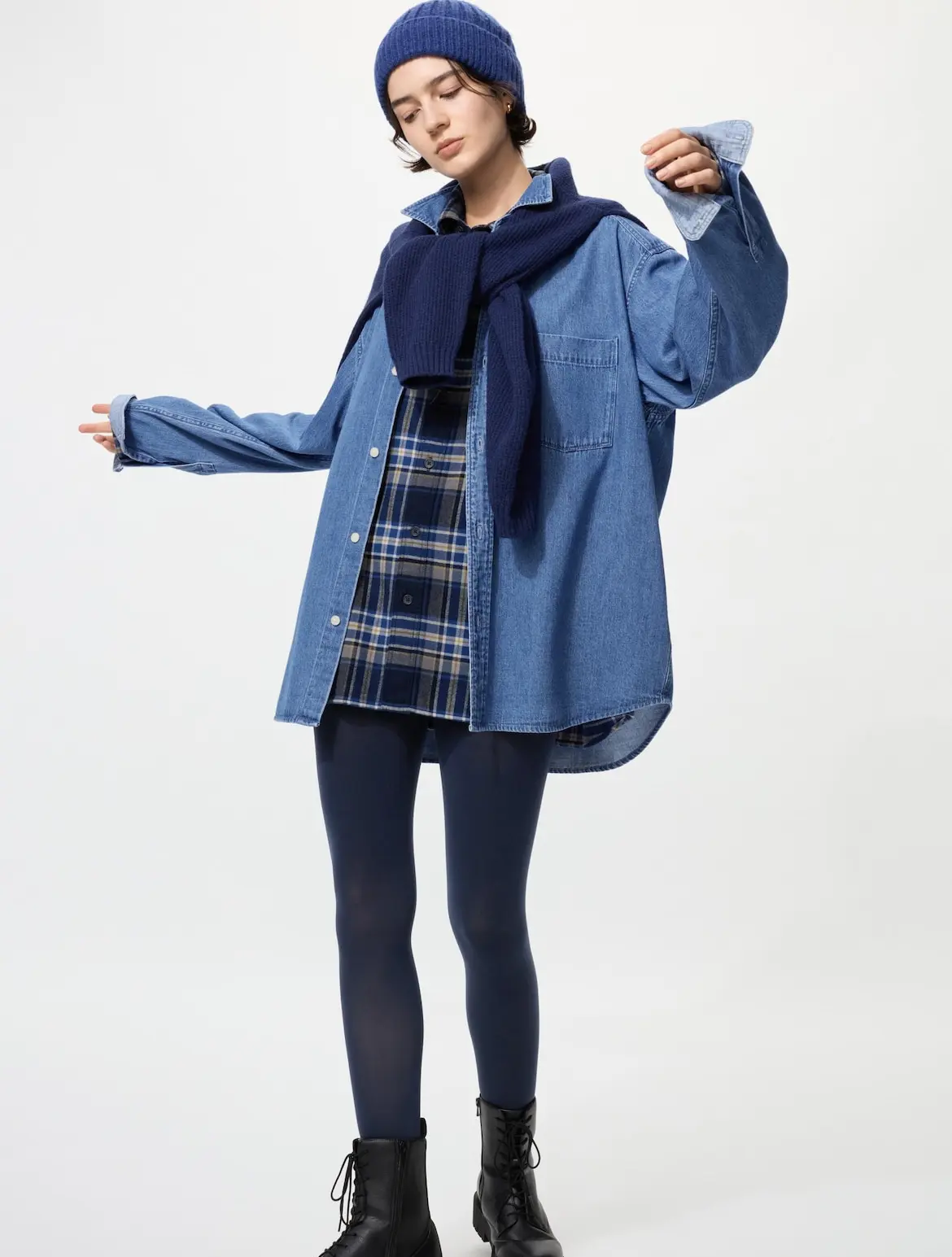 UNIQLO - Quần tất giữ nhiệt len dệt kim