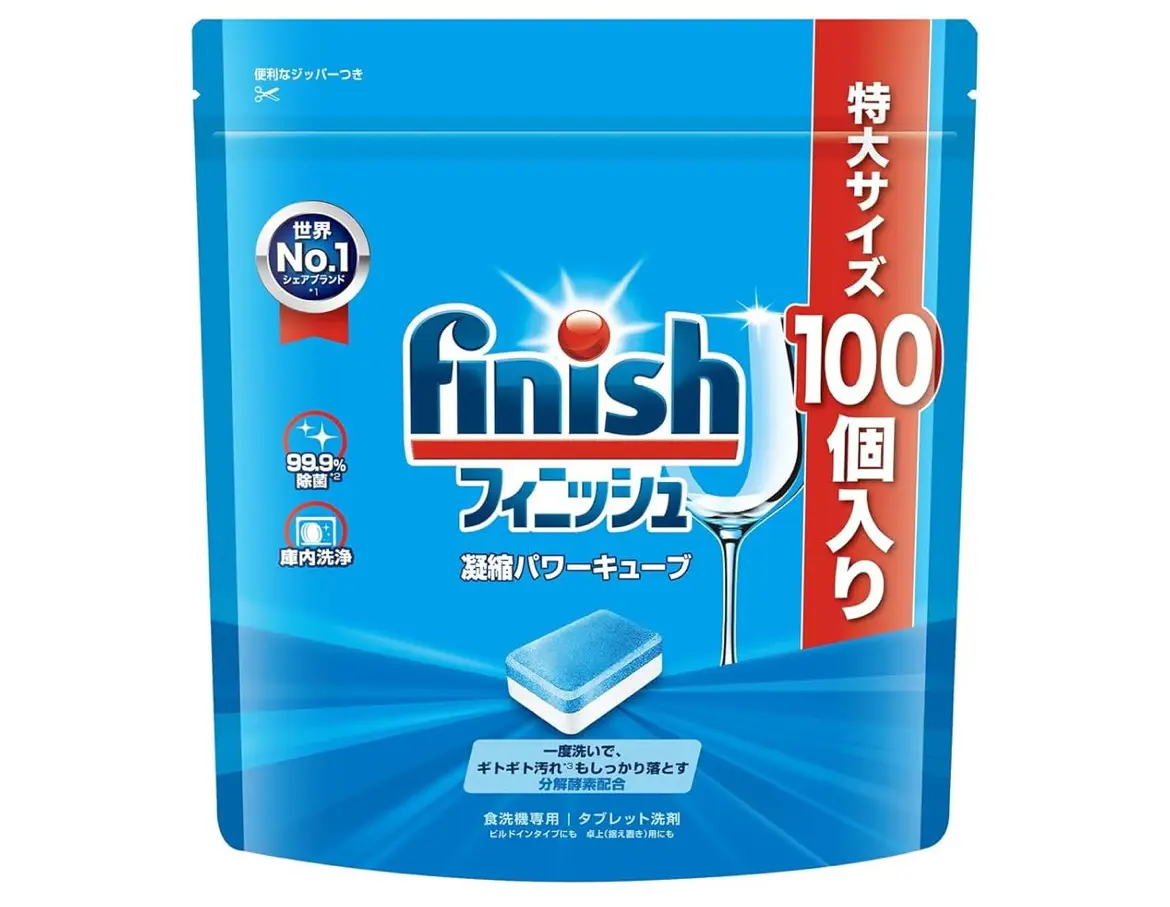Viên rửa chuyên dụng cho máy rứa bát FINISH - Túi lớn 100 viên tiết kiệm