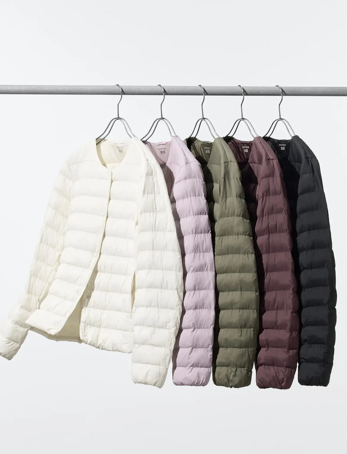 UNIQLO - Áo khoác Pufftech chần bông cổ tròn, bỏ túi siêu nhẹ