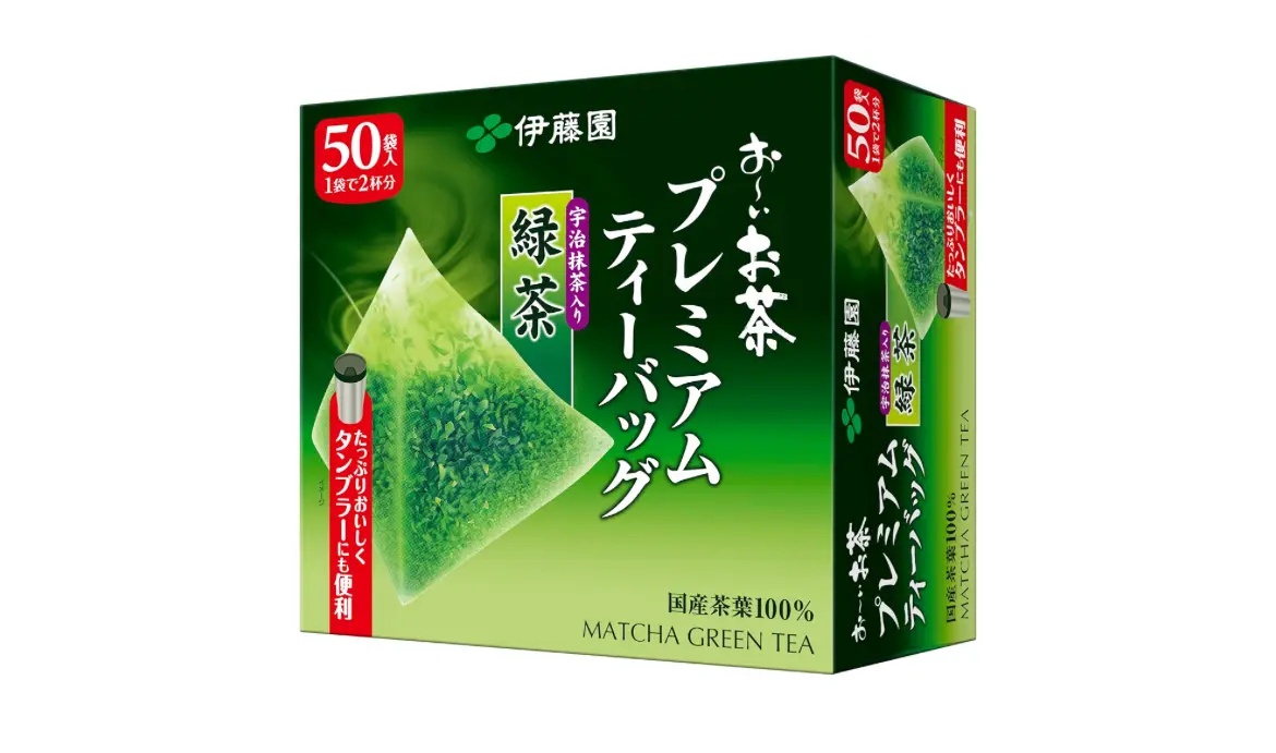ITOEN - Trà túi lọc cao cấp trà xanh Uji Matcha (50 túi)