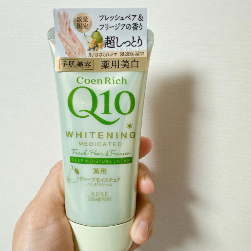 KOSÉ - Kem dưỡng da tay Coen Rich Q10 hương lê tươi mát & hoa lan Nam Phi