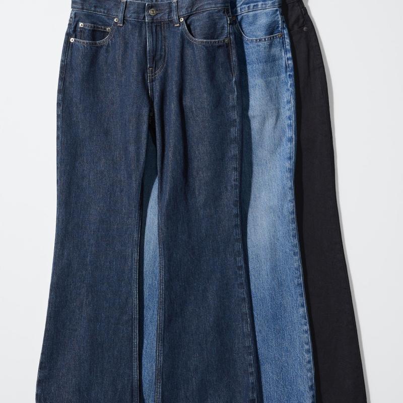 UNIQLO - Quần jeans ống loe