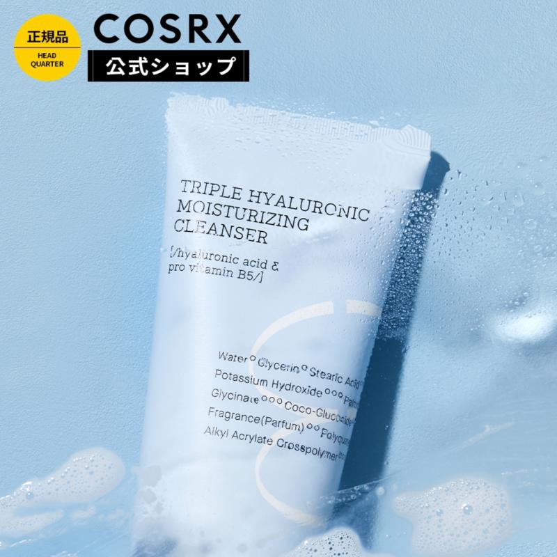 COSRX - Sữa rửa mặt tạo bọt Hydrium Triple Hyaluronic