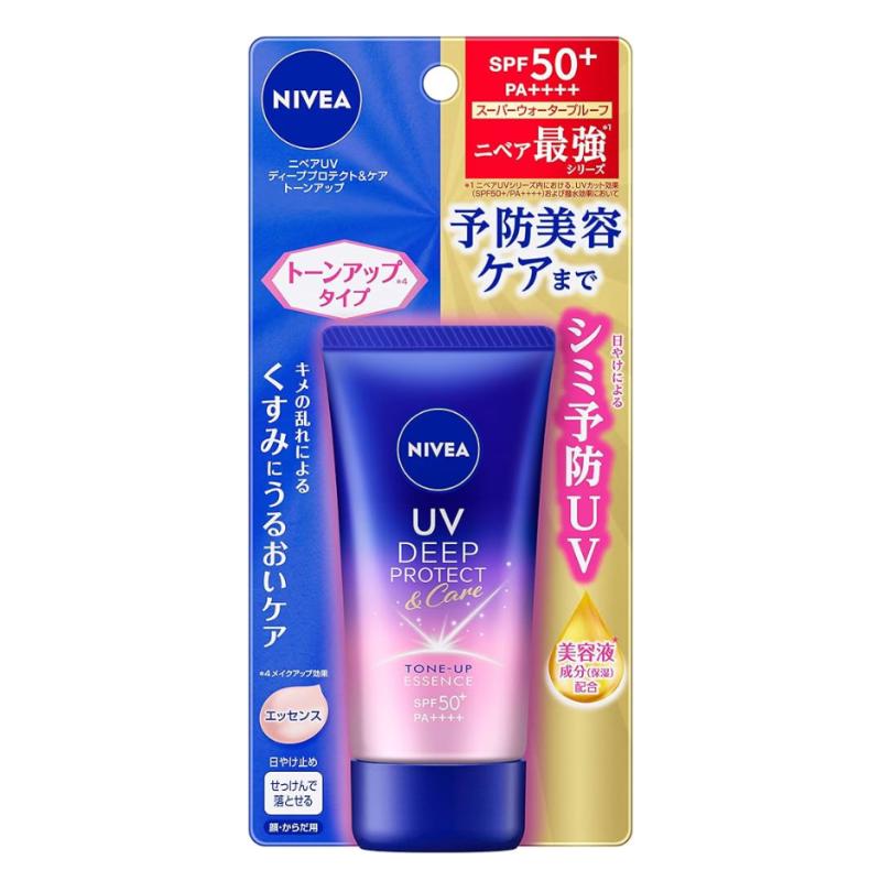 NIVEA - Kem chống nắng nâng tông Nivea UV Deep Protect and Care Tone Up Essence 50g SPF50+ / PA++++
