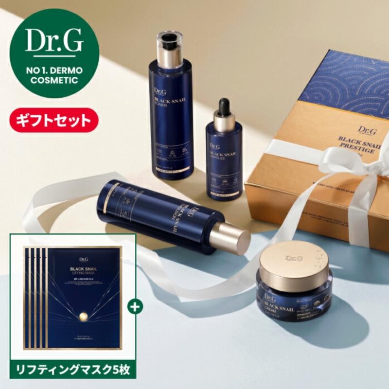 Dr.G - Bộ sản phẩm cao cấp tinh chất ốc sên đen giúp dưỡng ẩm và tăng đàn hồi