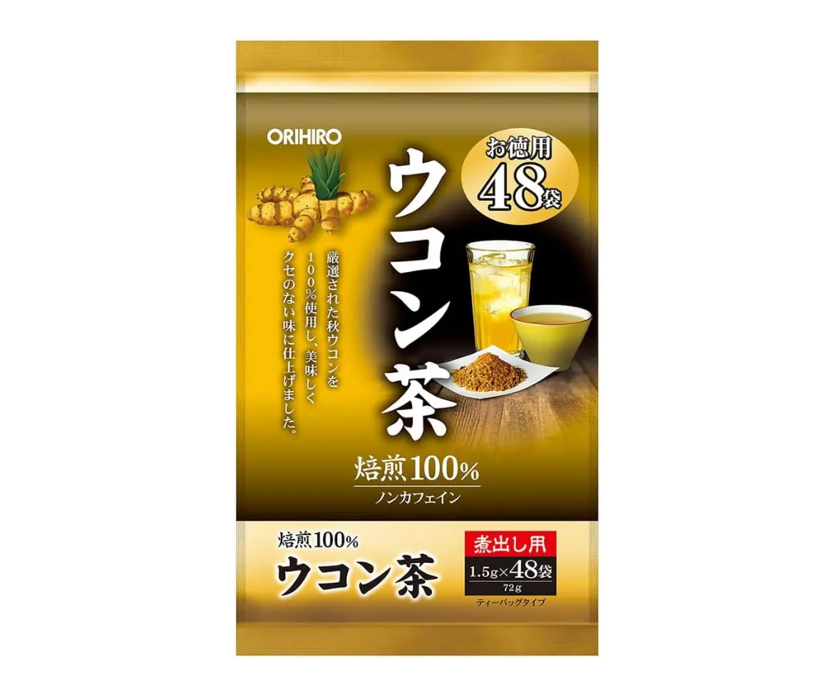 ORIHIRO - Trà nghệ rang 48 túi lọc