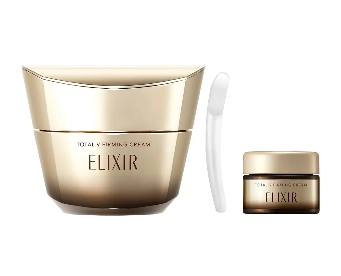 ELIXIR - Kem dưỡng nâng cơ chống lão hoá Elixir Total V Firming Cream (tặng kèm hũ nhỏ 5g)