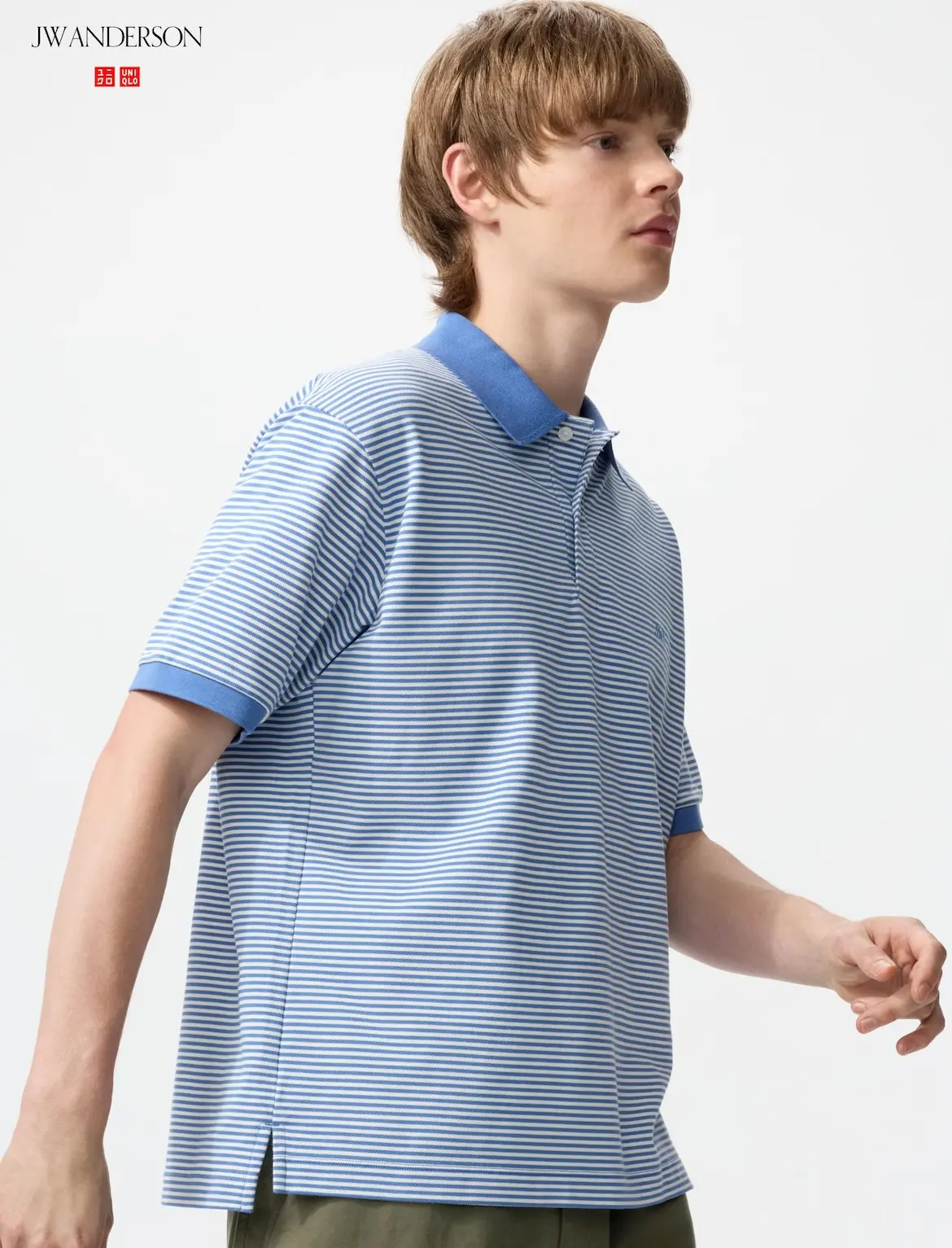 UNIQLO - Áo polo nam dry viền Kanoko JWA