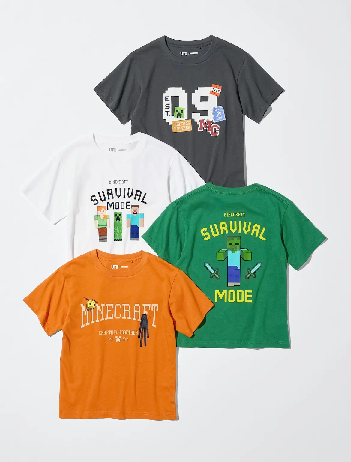 UNIQLO - Áo thun UT kids Minecraft