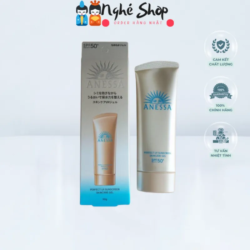 SHISEIDO- Gel chống nắng dưỡng ẩm Anessa Perfect UV Sunscreen mẫu 2024