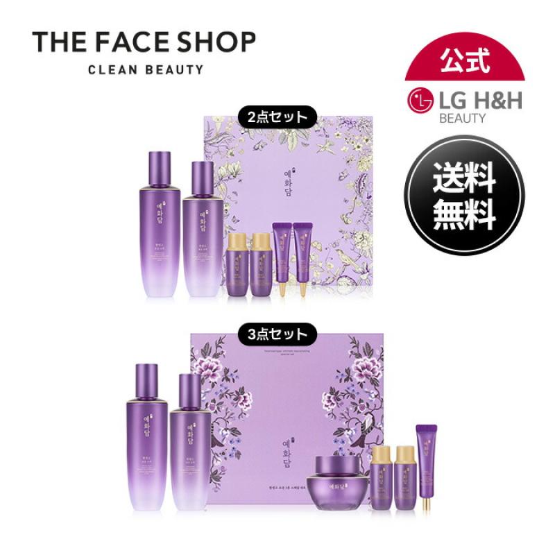 THE FACE SHOP -  Bộ 3 sản phẩm dưỡng ẩm đặc biệt Yehwadam Hwansaenggo Boyun Aging Firmness Luster