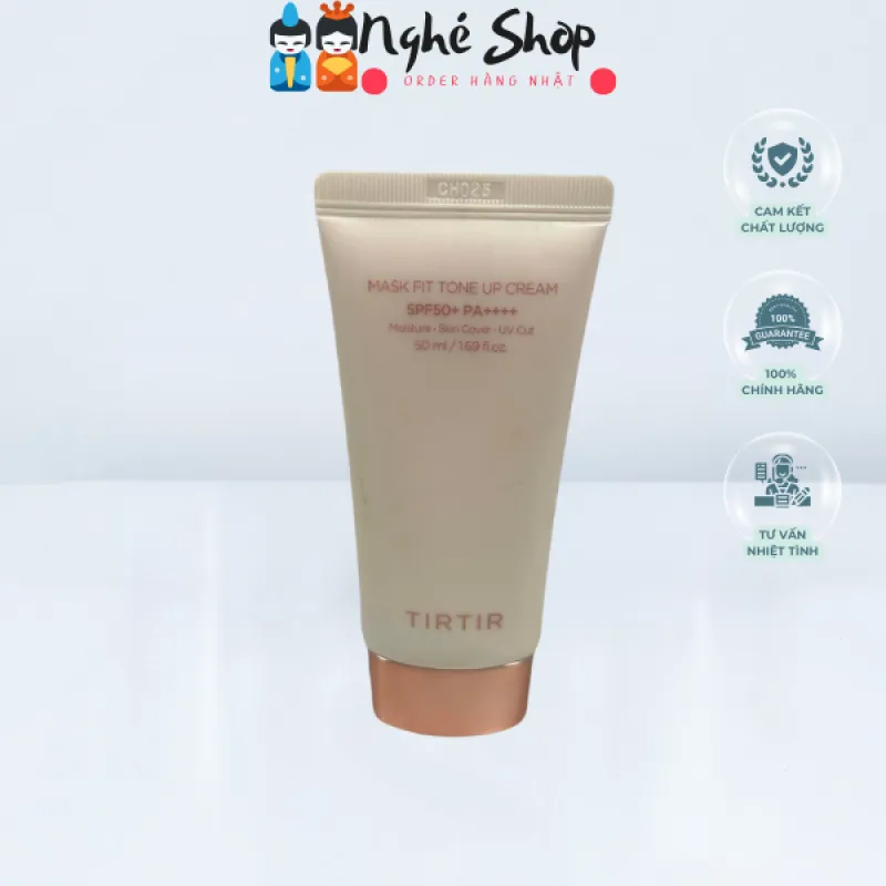 TIRTIR - Kem nền nâng tone MASK FIT TONE UP SERIES Cream(BEIGE) Màu be tự nhiên