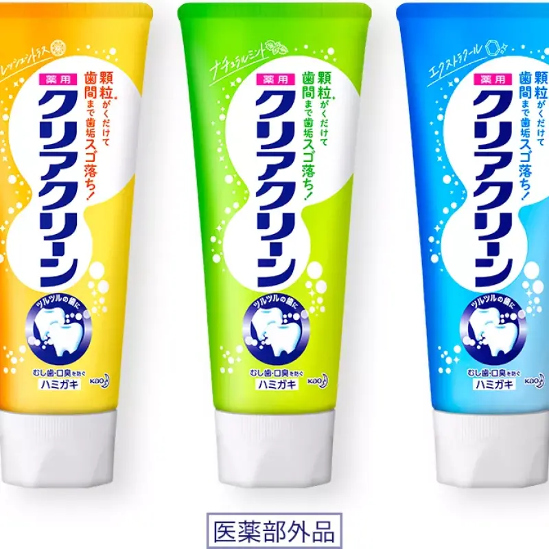 KAO - Kem đánh răng Kao Clear Clean loại bỏ mảng bám, ngăn ngừa sâu răng, giảm hôi miệng