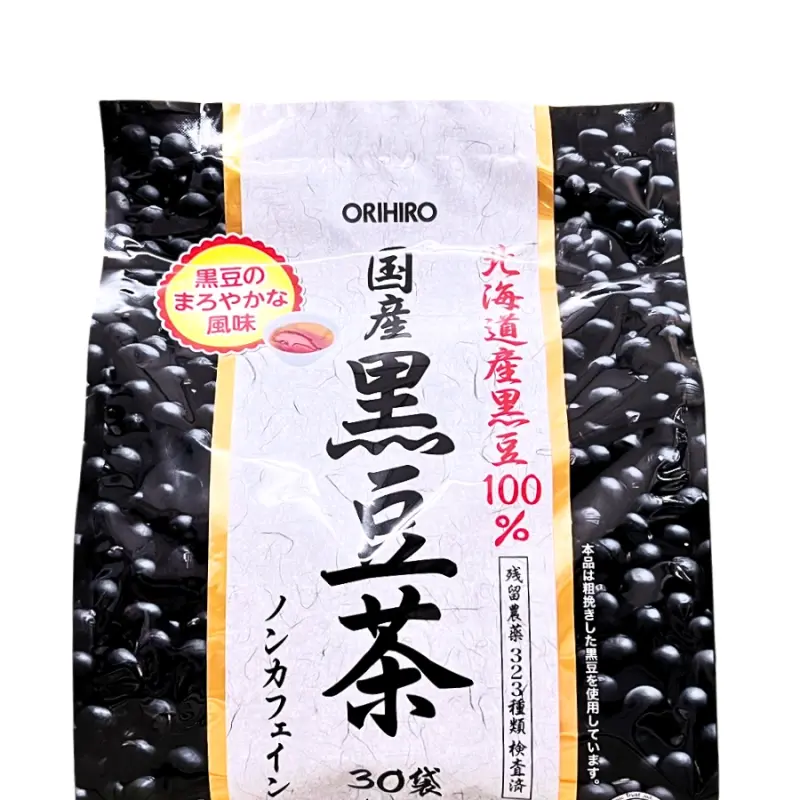ORIHIRO - Trà Đậu Đen Orihiro Kuromamecha Tea 180G (30 túi lọc)